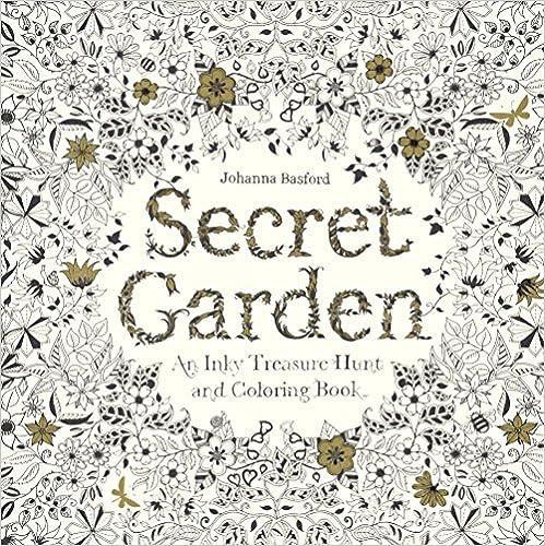Secret Garden Colouring Book 10th Anniversary Edition - by Johanna Basford