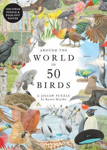 Around the World in 50 Birds Puzzle - by Mike Unwin