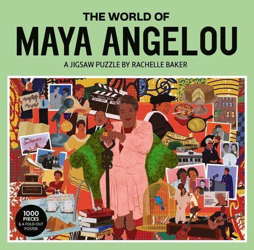 The World of Maya Angelou - Puzzle - by Caged Bird Legacy