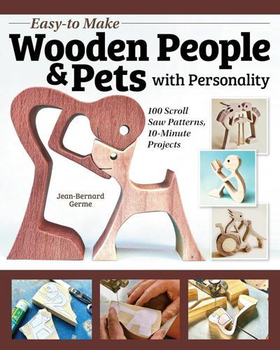 Easy To Make Wooden People & Pets With Personality - Children's Book - Paperback
