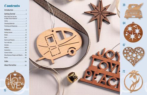 500 Patterns for Woodworking Laser Cutting and General Crafting - Craft Book