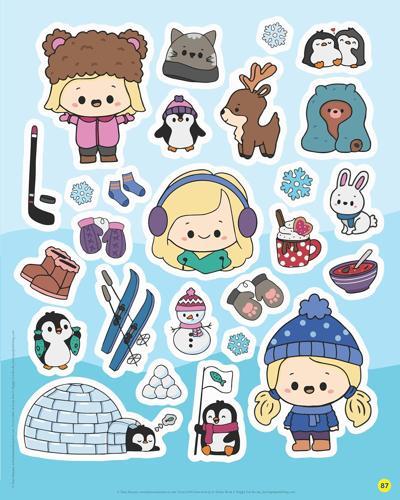 Chibi Fun Activity and Sticker Book - by Dani Banani - Paperback