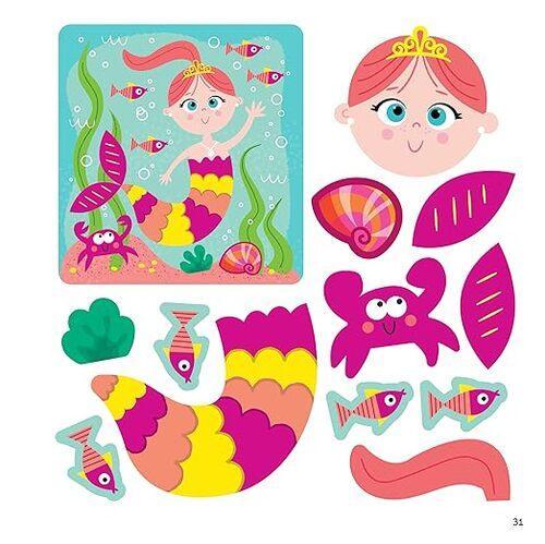 First Fun Sticker Painting: Princesses & Unicorns - Art Book - by Edward Miller