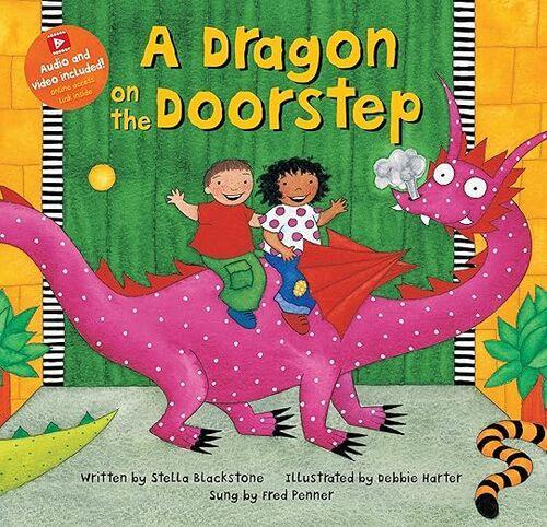 A Dragon on the Doorstep - Children's Book - by Stella Blackstone - Paperback