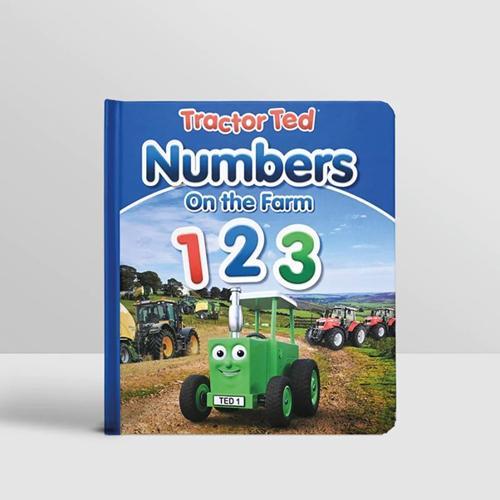 Tractor Ted Numbers On The Farm Board Book - Hardcover