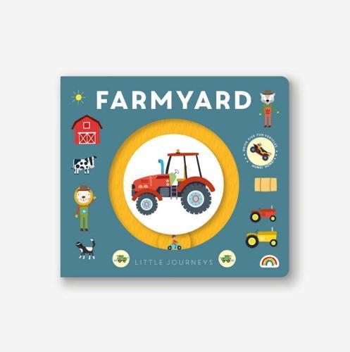 Little Journeys Farmyard - by Sally Payne - Hardcover