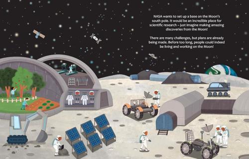Will We Ever Live on the Moon - Children's Book - by Olivia Watson - Hardcover
