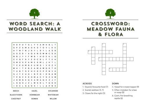 The Nature Puzzle Book - by Kitty Greenbrown - Hardcover