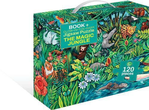 The Magic Jungle - Book & Puzzle - by Helena Perez Garcia