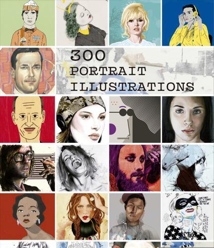 300 Portrait Illustrations - Art Book - Hardcover