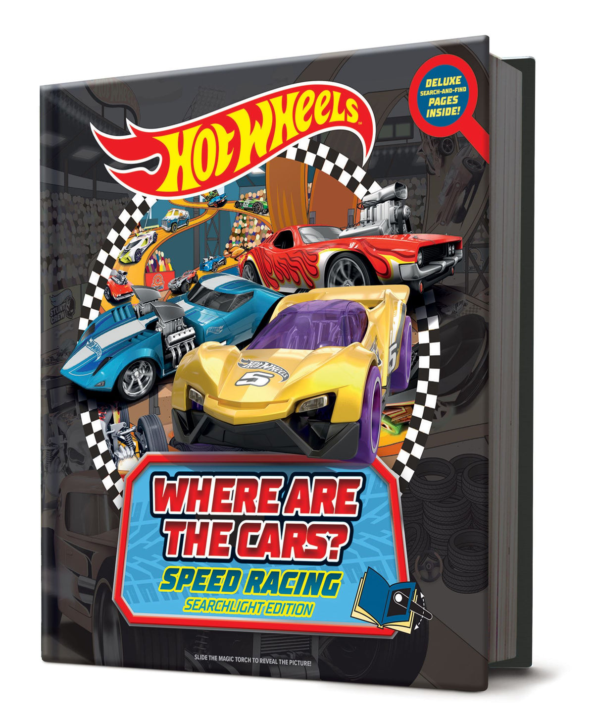Where are the Cars?: Speed Racing Searchlight Edition (Mattel: Hot Wheels)