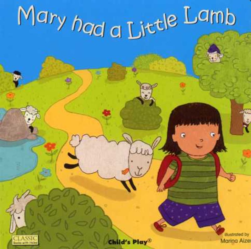Mary Had A Little Lamb Board Book