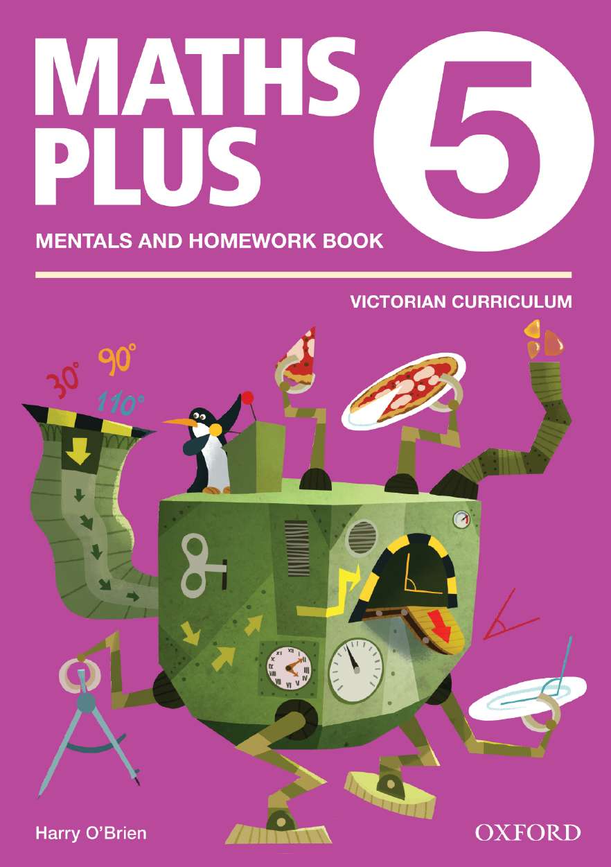 Maths Plus VIC Aus Curriculum Edition Mentals & Homework Book 5 2016