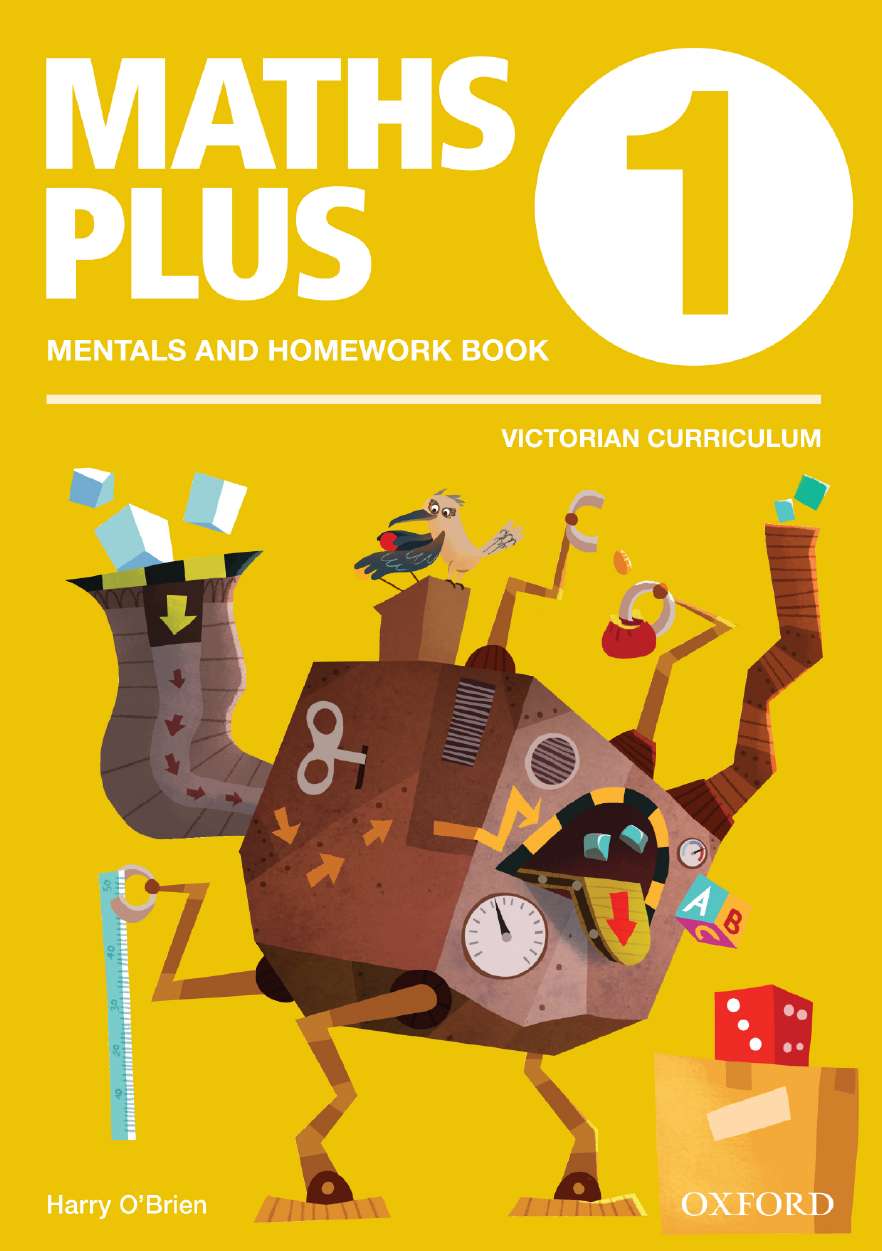 Maths Plus VIC Aus Curriculum Edition Mentals & Homework Book 1 2016